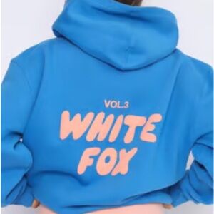 white fox hoodie